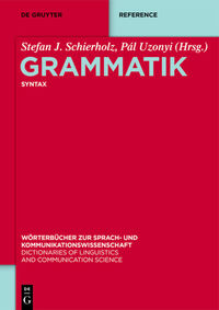 Grammatik / Syntax