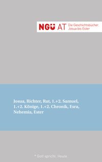NGÜ AT: Die Geschichtsbücher: Josua - Ester Book Cover